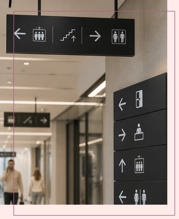 Навигационные вывески в Новочеркасске по цене от 15351 р. | Аванза-Нвч